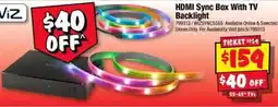 JB Hi-Fi HDMI Sync Box With TV Backlight offer