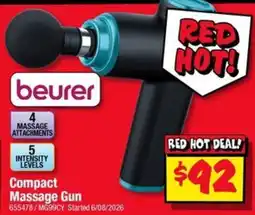 JB Hi-Fi beurer Compact Massage Gun offer