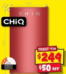 JB Hi-Fi Chiq refrigerator offer