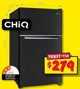 JB Hi-Fi ChiQ Refrigerator offer