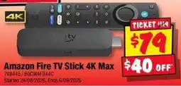 JB Hi-Fi Amazon Fire TV Stick 4K Max offer
