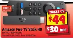 JB Hi-Fi Amazon Fire TV Stick HD offer