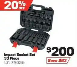 Repco Impact Socket Set 33 Piece offer