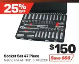 Repco Socket Set 47 Piece offer