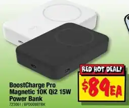 JB Hi-Fi BoostCharge Pro Magnetic 10K Qi2 15W Power Bank offer