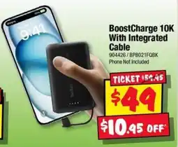 JB Hi-Fi BoostCharge 10K With Integrated Cable offer