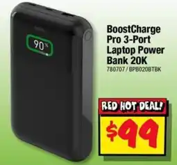 JB Hi-Fi BoostCharge Pro 3-Port Laptop Power Bank 20K offer