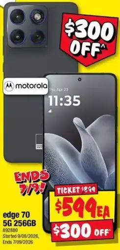 JB Hi-Fi motorola edge 70 offer