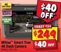 JB Hi-Fi MiVue Smart True 4K Dash Camera offer