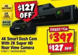 JB Hi-Fi Uniden 4K Smart Dash Cam offer