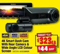 JB Hi-Fi Uniden 4K Smart Dash Cam offer