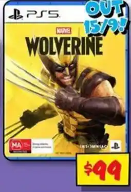 JB Hi-Fi Marvel Wolverine offer