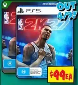 JB Hi-Fi NBA 2K27 offer