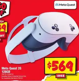JB Hi-Fi Meta Quest 3S offer