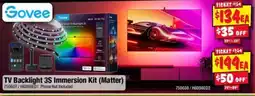 JB Hi-Fi Govee TV Backlight 3S Immersion Kit (Matter) offer