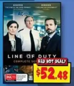 JB Hi-Fi Line of Duty Complete Series offer