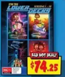 JB Hi-Fi Star Trek Lower Decks Seasons 1-10 offer