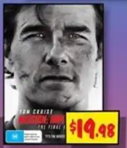 JB Hi-Fi Tom Cruise Mission Impossible The Final offer