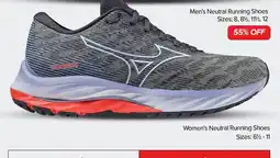 Jim Kidd Sports Mizuno Men's Neutral Running Shoes offer