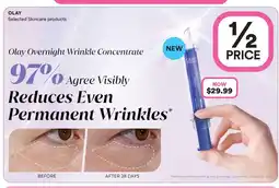 Priceline Olay Overnight Wrinkle Concentrate offer