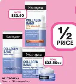 Priceline NEUTROGENA Selected Skincare products offer