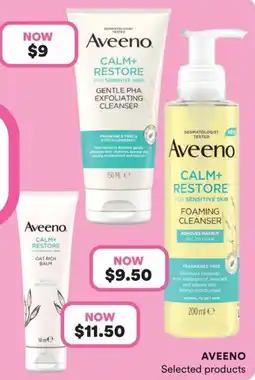 Priceline AVEENO Selected products offer