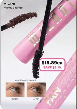 Priceline Milani Fan Club Fanning Mascara offer