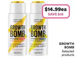 Priceline Growth Bomb Supercharge Shampoo offer