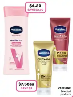 Priceline Vaseline ceramide glow offer