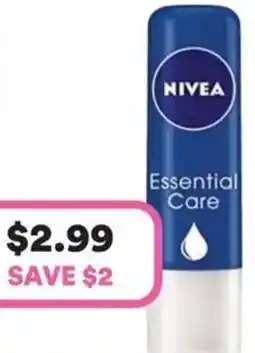 Priceline Nivea Essential Care offer