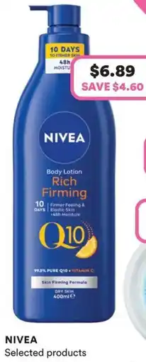 Priceline NIVEA Selected products offer