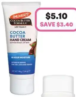 Priceline Palmer's Cocoa Butter Formula Hand Cream offer