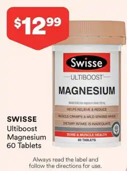 Priceline Swisse Ultiboost Magnesium offer