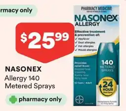 Priceline Nasonex Allergy 140 Metered Sprays offer