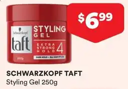 Priceline Schwarzkopf Taft Styling Gel offer