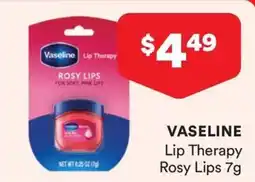 Priceline Vaseline Lip Therapy Rosy Lips offer