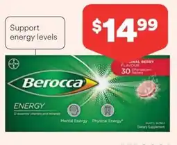 Priceline Berocca Energy offer