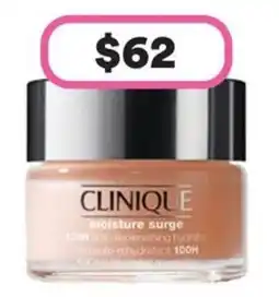 Priceline Clinique moisture surge offer