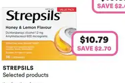 Priceline Strepsils Honey & Lemon Flavour offer