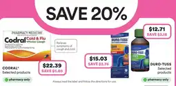 Priceline Codral Cold & Flu + Mucus Cough offer