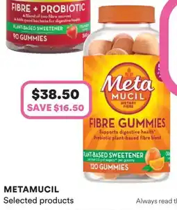 Priceline Meta Mucil Fibre Gummies offer