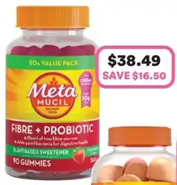Priceline Meta Mucil Fibre + Probiotic offer