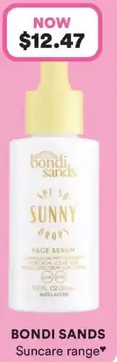Priceline BONDI SANDS Suncare range offer