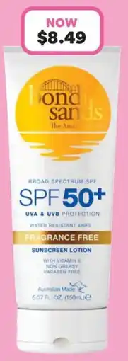 Priceline Bondi Sands Sunscreen Lotion offer