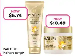 Priceline Pantene Miracles Daily Bond Repair Treatment offer