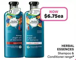 Priceline Herbal Essences Shampoo & Conditioner offer