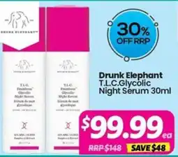 Your Discount Chemist Drunk Elephant T.L.C.Glycolic Night Serum offer
