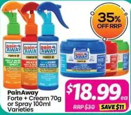 Your Discount Chemist PainAway Forte + Cream offer