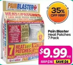 Your Discount Chemist Pain Blaster Heat Patches offer