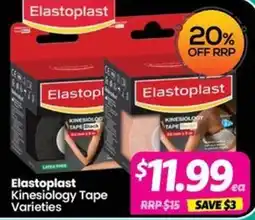 Your Discount Chemist Elastoplast Kinesiology Tape Varieties offer